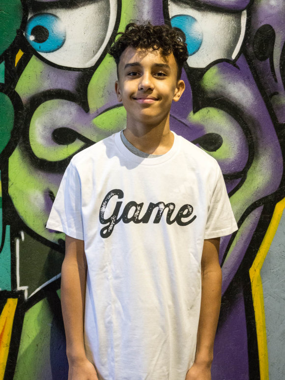 GAME - T-shirt (Junior - Hvid)